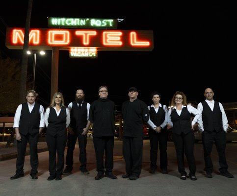 Great staff at Hitchin'post Rv park saloon and steakhouse.