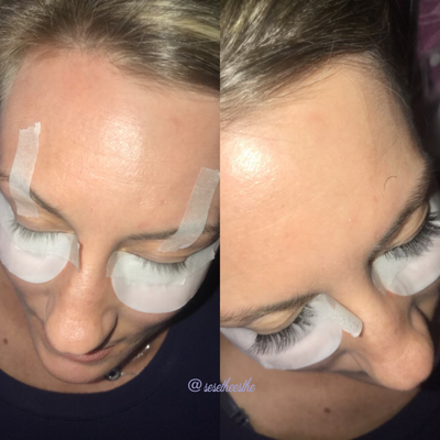 Hybrid Eyelash Extensions