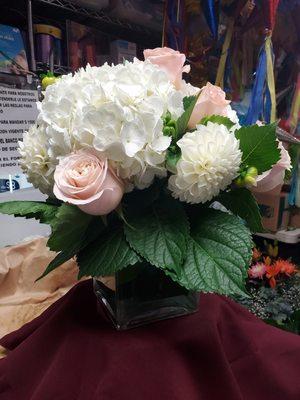 Rose & Hydrangeas Arrangement