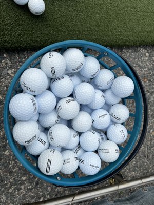 Brand new golfballs!