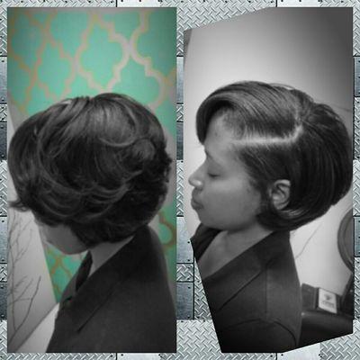 Nice short Bob cut with layers