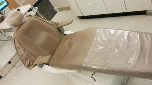 dental chair at Vanguard Dental Solutions