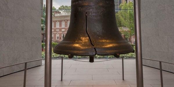 The ORIGINAL Liberty Bell is located at Independence National Historic Park in Philadelphia, PA