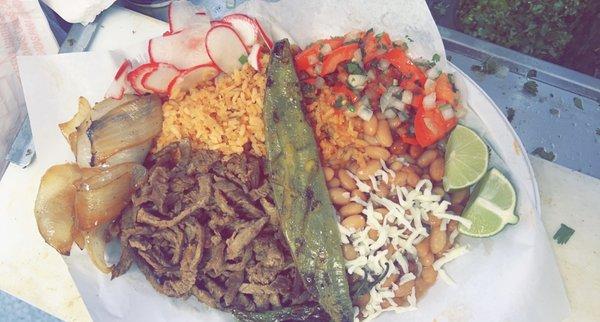 Carne Asada Plate with Handmade Tortillas :)