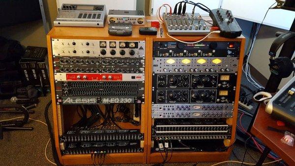 Preamps, Effects, and Patch Bays