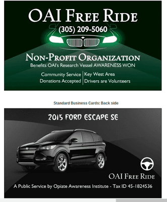 OAI Free Ride - Taxi for Charity