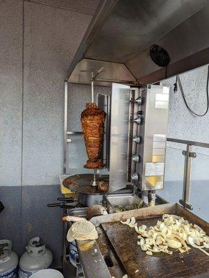 Adobada (Al Pastor) spit