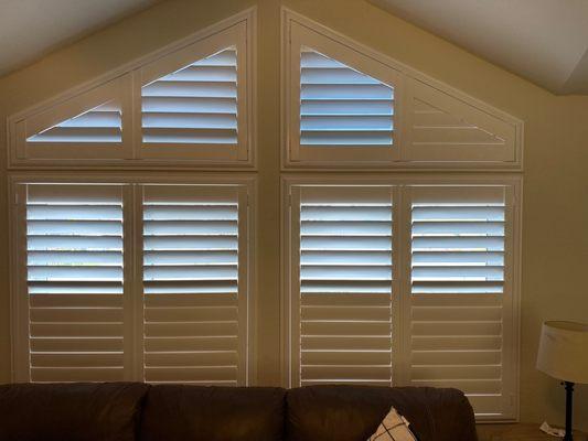 Shutters great ! Workmanship awesome installers installed to perfection honestly