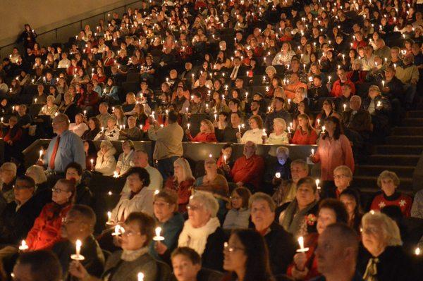 Christmas event at Community Center Auditorium (former Scottish Rite Property)