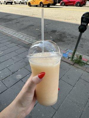 Peach slush