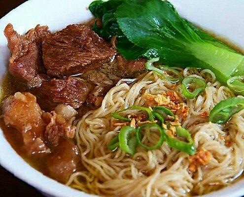 Braised Beef with Bok Choy   Ramen Soup