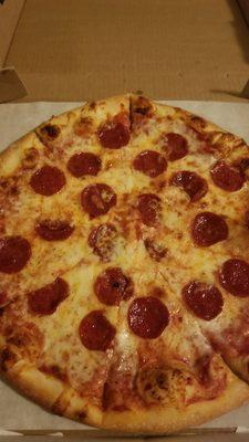 Pepperoni with extra cheese