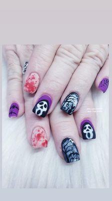 Halloween nails