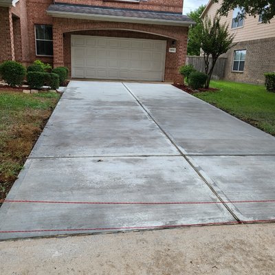 Complete driveway replacement