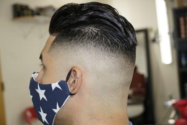 Medium high fade