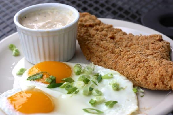 Fried Catfish & Eggs!