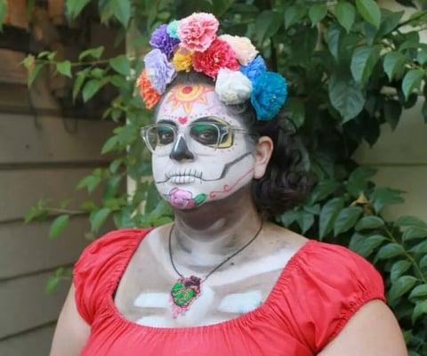 Dia De Los Muertos skulls, an annual tradition at DeeLeit.com