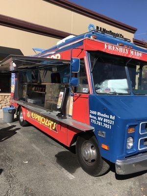 Espinoza's truck. If you see it, pull over and get the tacos!  So good. Tasty and good quality meet.