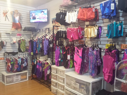 Our wide selection of Gymnastic apparel! GK, Mondor, Capezio, Basic Moves, Body Wrappers and many more!