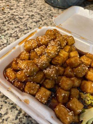 Sesame tofu