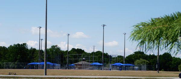 Baseball diamond.