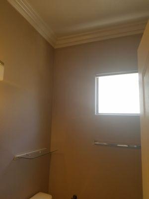 Bathroom paint finish!