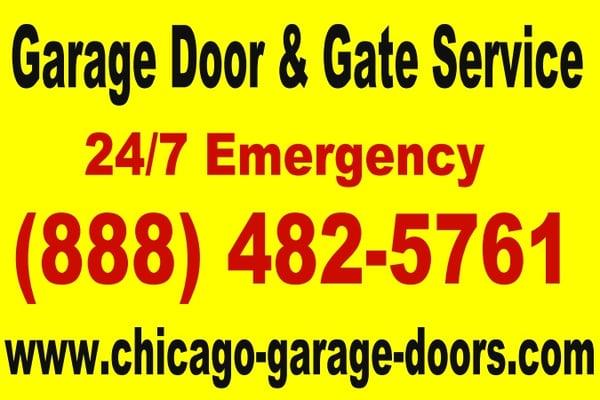 Garage door repair Chicago.