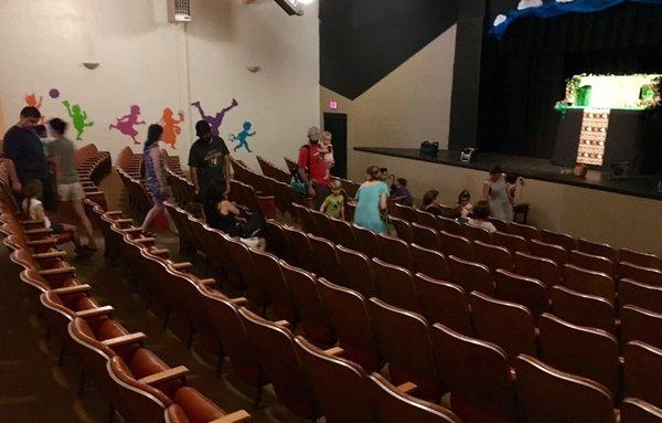 vintage theater seating.