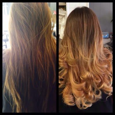 Ombre done with perfection.