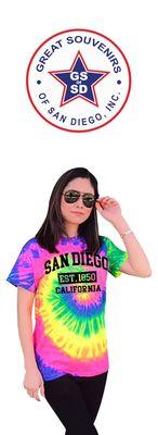 Tie Die Adult T Shirt