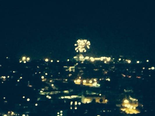 Fireworks at Dodgers Stadium!