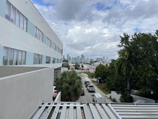 Balcony view of brickell