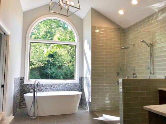 Master bathroom renovation