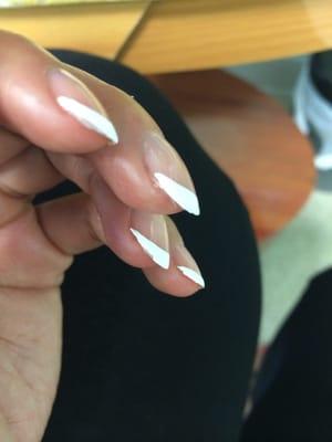 Bad French manicure