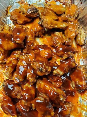 Glazed wings!