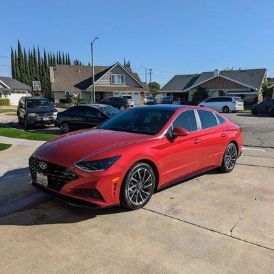 Car all clean and detailed