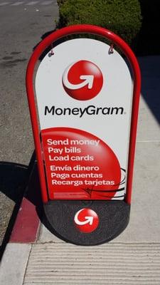 ALL MoneyGram services available! Money Orders, bill pay, send/receive cash and load debit cards!