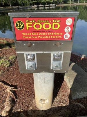 Duck, geese, and fish food