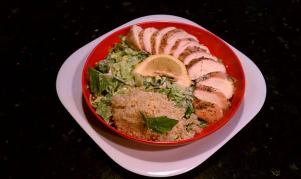 Chicken Caesar with Quinoa