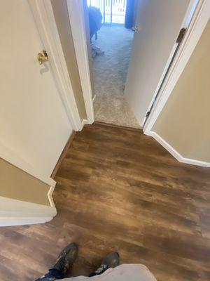 Flooring install