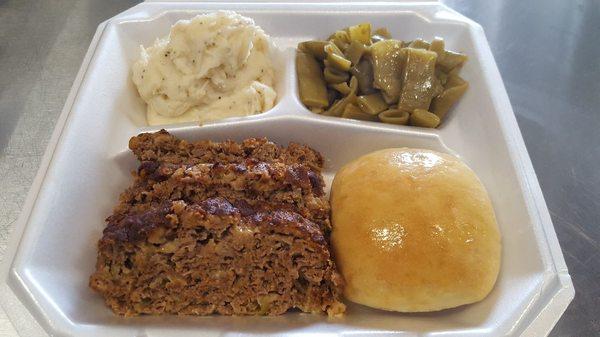 Meatloaf Plate