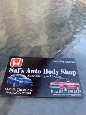 Sal's Auto Body Shop