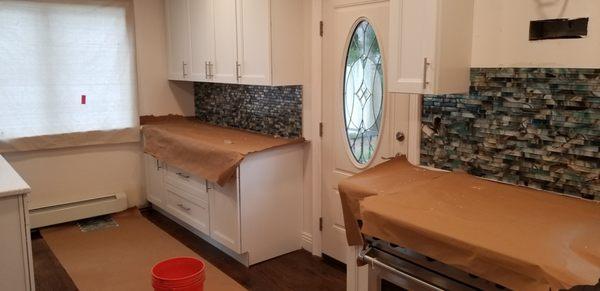 Backsplash and tile