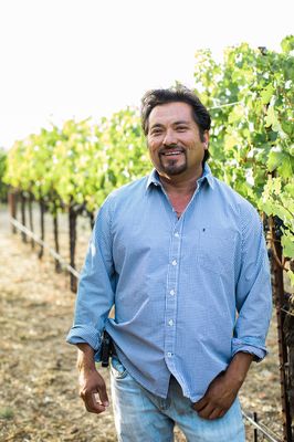 Vineyard Manager, Sergio Melgoza.