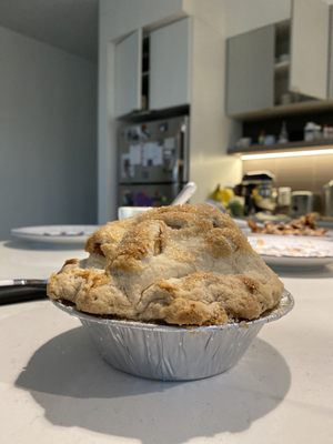 Mini Apple Pie, no dairy or nuts