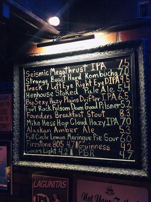 Good draft beer variety