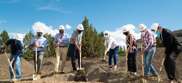 Breaking ground on our new Hospice House