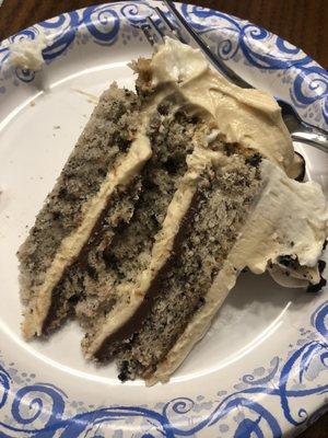 Peanut butter cookies and cream cake! Highly recommend!