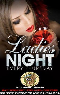 Buy one , get one for a lady. DJ & Dancing every Thursday