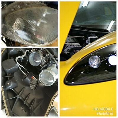 Corvette C6 Headlight lens replacement